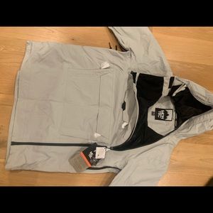 Montec doom snow jacket, xxl, shell, light grey